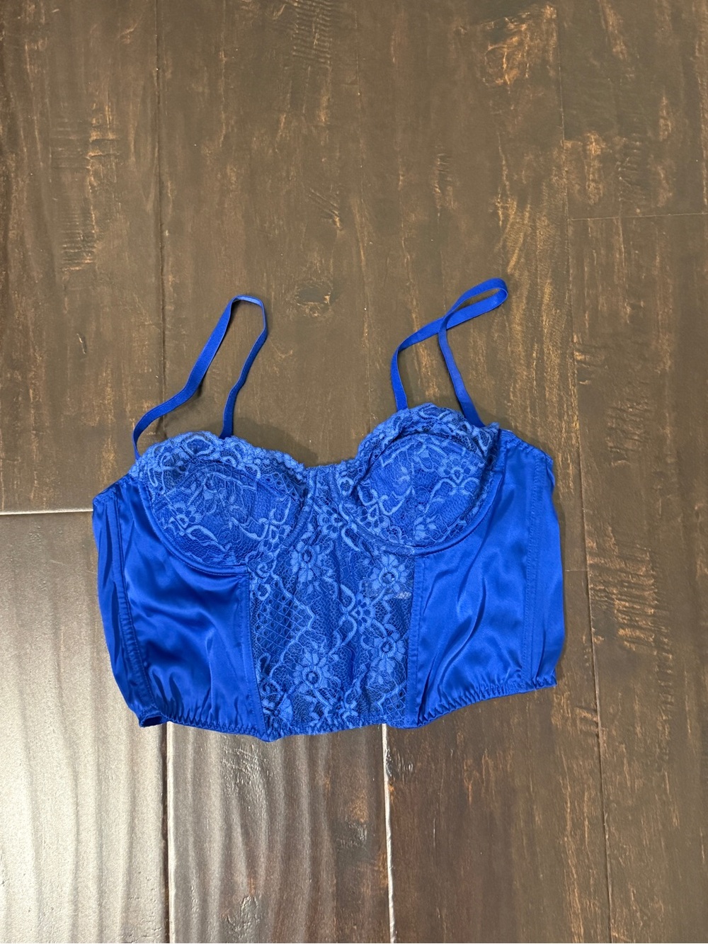 Urban Outfitters BDG Blue Corset
